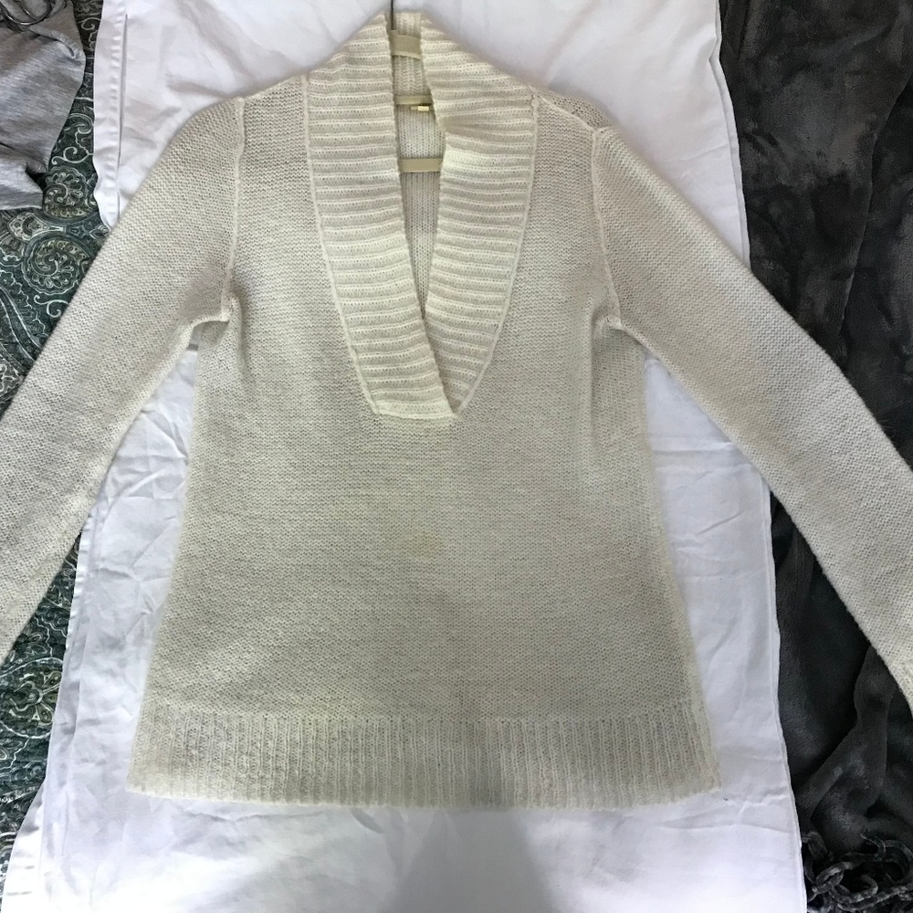 J. Crew Cream Wool Sweater